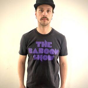 T-shirt The Baboon Show Grey/Purple